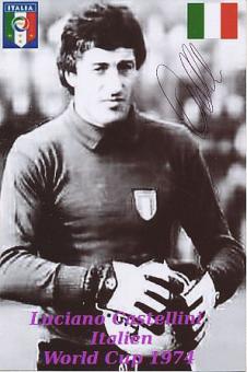 Luciano Castellini   Italien WM 1974  Fußball  Autogramm Foto  original signiert 