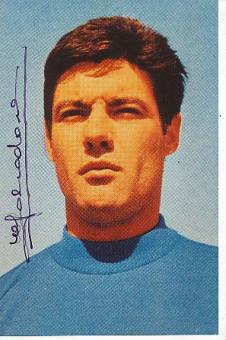 Sandro Salvadore † 2007   Italien Europameister EM 1968  Fußball  Autogramm Foto  original signiert 