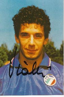 Gianluca Vialli † 2023  Italien WM 1990  Fußball  Autogramm Foto  original signiert 