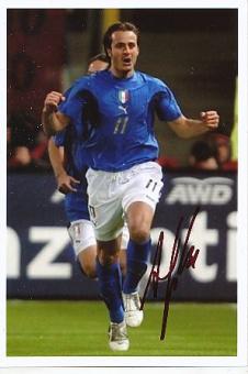 Alberto Gilardino  Italien  Weltmeister WM 2006  Fußball  Autogramm Foto  original signiert 