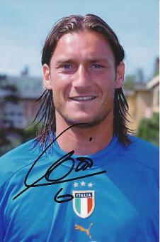 Francesco Totti  Italien  Weltmeister WM 2006  Fußball  Autogramm Foto  original signiert 