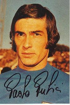 Paolo Pulici   Italien WM 1970  Fußball  Autogramm Foto  original signiert 