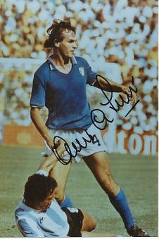 Antonio Cabrini Italien Weltmeister WM 1982  Fußball  Autogramm Foto  original signiert 