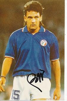 Roberto Baggio  Italien  WM 1994  Fußball  Autogramm Foto  original signiert 