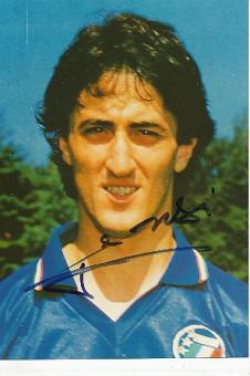 Fernando De Napoli Italien WM 1986  Fußball  Autogramm Foto  original signiert 