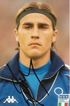 Fabio Cannavaro  Italien  Weltmeister WM 2006  Fußball  Autogramm Foto  original signiert 