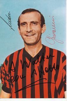 Giovanni Lodetti  AC Mailand  Fußball  Autogramm Foto  original signiert 