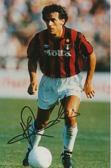 Roberto Donadoni  AC Mailand  Fußball  Autogramm Foto  original signiert 