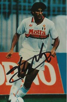 Gianluigi Lentini   AC Mailand  Fußball  Autogramm Foto  original signiert 