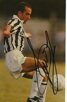 Paolo Di Canio  Juventus Turin  Fußball  Autogramm Foto  original signiert 