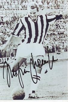 Giampiero Boniperti † 2021  Juventus Turin  Fußball  Autogramm Foto  original signiert 