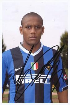 Maicon   Inter Mailand  Fußball  Autogramm Foto  original signiert 