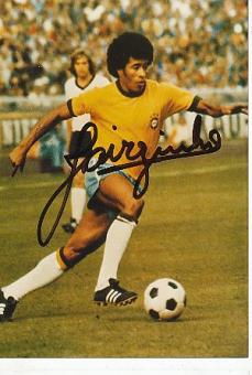 Jairzinho   Brasilien Weltmeister WM 1970   Fußball Autogramm Foto original signiert 