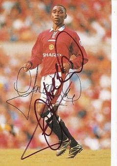 Andy Cole  Manchester United   Fußball Autogrammkarte original signiert 