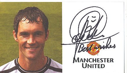 Raimond van der Gouw   Manchester United   Fußball Autogrammkarte original signiert 