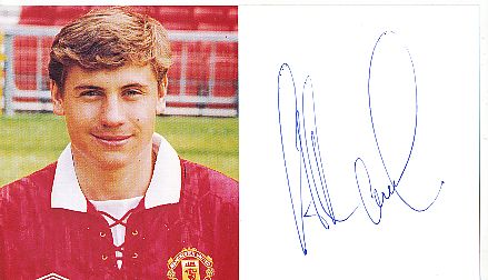 Andrei Kanchelskis  Manchester United   Fußball Autogrammkarte original signiert 
