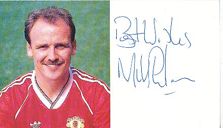 Mike Phelan  Manchester United   Fußball Autogrammkarte original signiert 