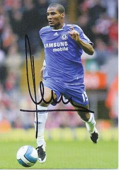 Salomon Kalou   FC Chelsea London   Fußball Autogrammkarte original signiert 