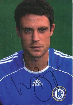 Wayne Bridge  FC Chelsea London   Fußball Autogrammkarte original signiert 