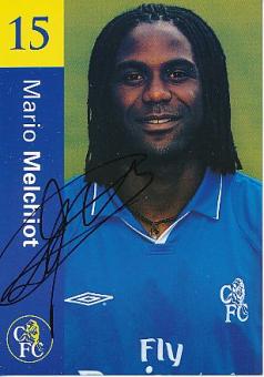 Mario Melchiot  FC Chelsea London   Fußball Autogrammkarte original signiert 