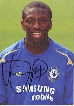 Shaun Wright Phillips  FC Chelsea London   Fußball Autogrammkarte original signiert 