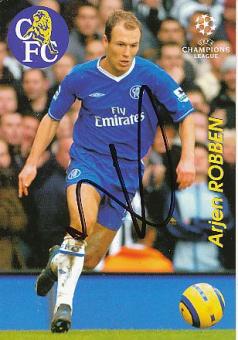 Arjen Robben   FC Chelsea London   Fußball Autogrammkarte original signiert 