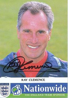 Ray Clemence † 2020  England  Fußball Autogrammkarte original signiert 