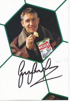 Gary Lineker  England  Fußball Autogrammkarte original signiert 