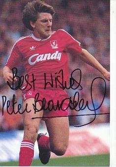 Peter Beardsley  FC Liverpool  Fußball Autogrammkarte original signiert 