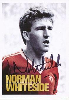 Norman Whiteside    FC Liverpool  Fußball Autogrammkarte original signiert 