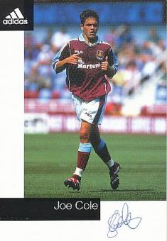 Joe Cole  Aston Villa  Fußball Autogrammkarte original signiert 