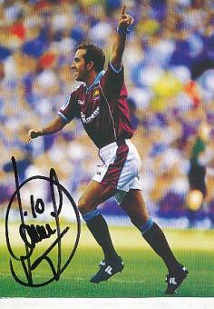 Paolo Di Canio  Westham United  Fußball Autogrammkarte original signiert 