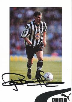 Robert Lee  Newcastle United  Fußball Autogrammkarte original signiert 