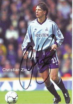 Christian Ziege  Tottenham Hotspur  Fußball Autogrammkarte original signiert 