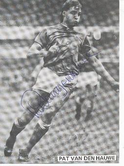 Pat Van Den Hauwe  FC Everton  Fußball Autogrammkarte original signiert 