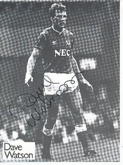 Dave Watson  AFC Sunderland  Fußball Autogrammkarte original signiert 