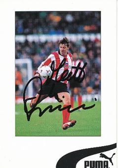 Matthew Le Tissier  FC Southampton  Fußball Autogrammkarte original signiert 