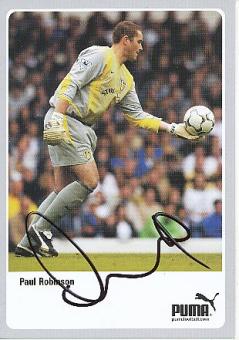 Paul Robinson  Leeds United  Fußball Autogrammkarte original signiert 