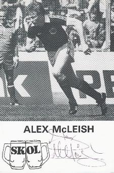 Alex McLeish   Schottland  Fußball Autogrammkarte original signiert 