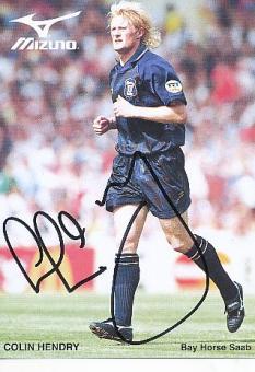Colin Hendry   Schottland  Fußball Autogrammkarte original signiert 