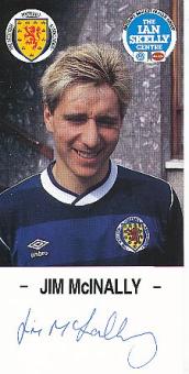 Jim McInally   Schottland  Fußball Autogrammkarte original signiert 
