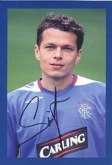 Libor Sionko  Glasgow Rangers  Fußball Autogrammkarte original signiert 