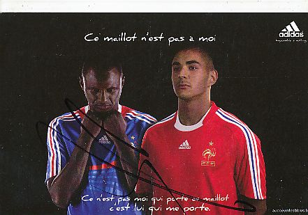 Patrick Vieira  Frankreich  Weltmeister WM 1998  Fußball Autogrammkarte original signiert 