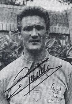 Raymond Kaelbel † 2007 Frankreich WM 1958  Fußball Autogrammkarte original signiert 