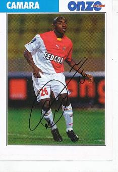 Souleymane Camara   AS Monaco  Fußball Autogrammkarte original signiert 