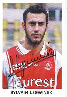Sylvain Legwinski   AS Monaco  Fußball Autogrammkarte original signiert 