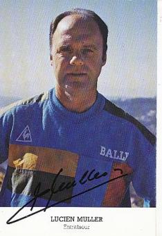 Lucien Muller   AS Monaco  Fußball Autogrammkarte original signiert 