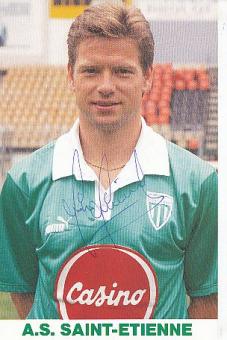 John Sivebaek   AS Saint-Etienne Fußball Autogrammkarte original signiert 