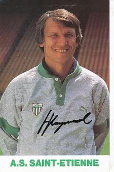 Henryk Kasperczak   AS Saint-Etienne Fußball Autogrammkarte original signiert 