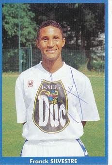 Franck Silvestre  AJ Auxerre   Fußball Autogrammkarte original signiert 